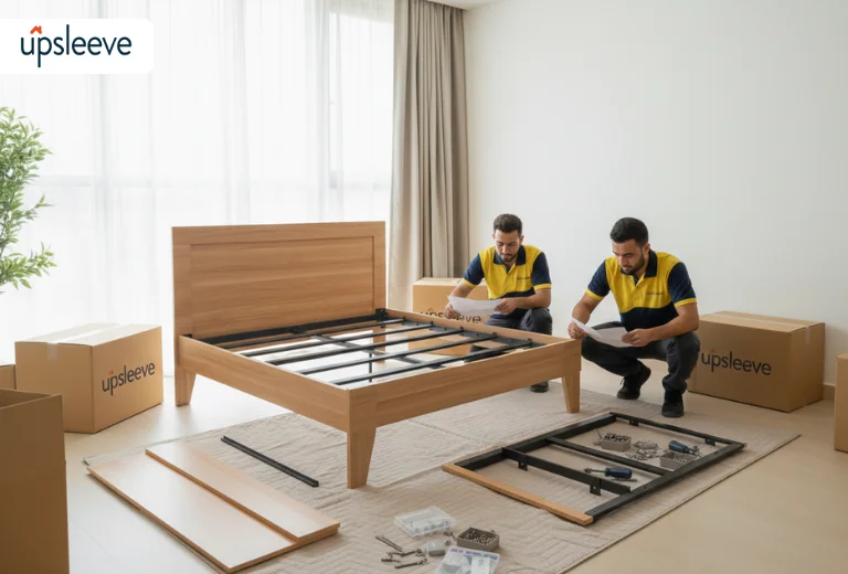 furniture disassembly and installation services UAE for beds wardrobes and cabinets
