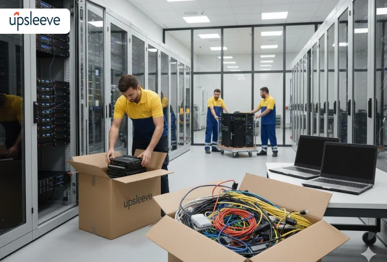 office relocation UAE IT equipment data center moving
