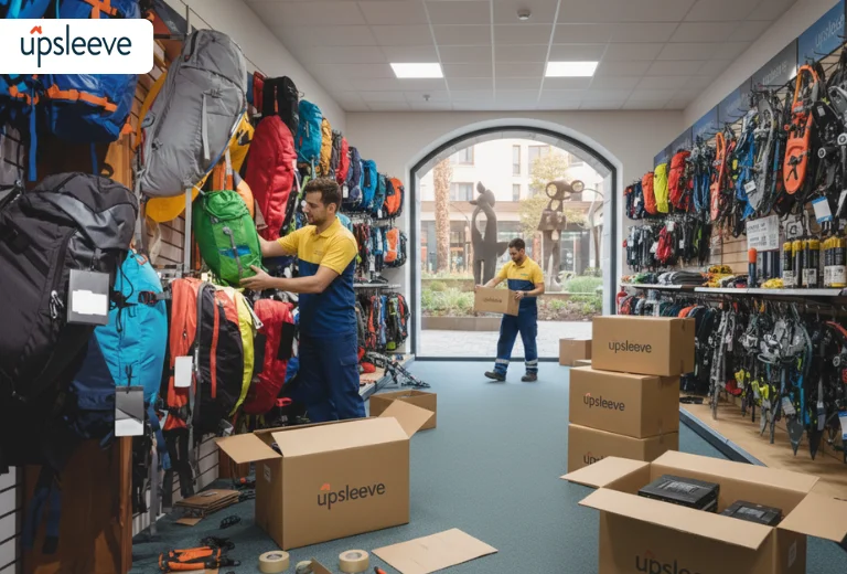 retail showroom moving UAE fixtures racks POS systems
