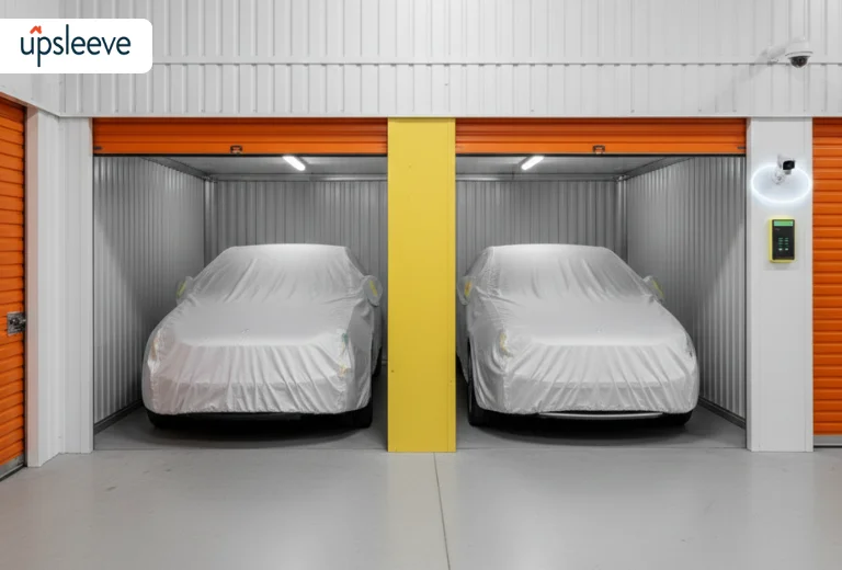 vehicle storage services UAE for cars motorcycles with secure parking and monitoring