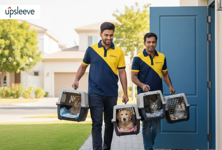 door to door pet transport services UAE with safe pickup and delivery