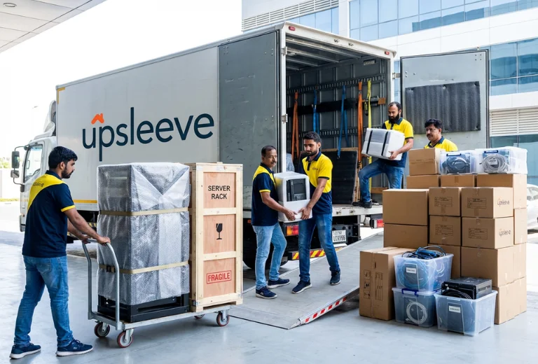 IT equipment relocation services UAE asset transport logistics tracking