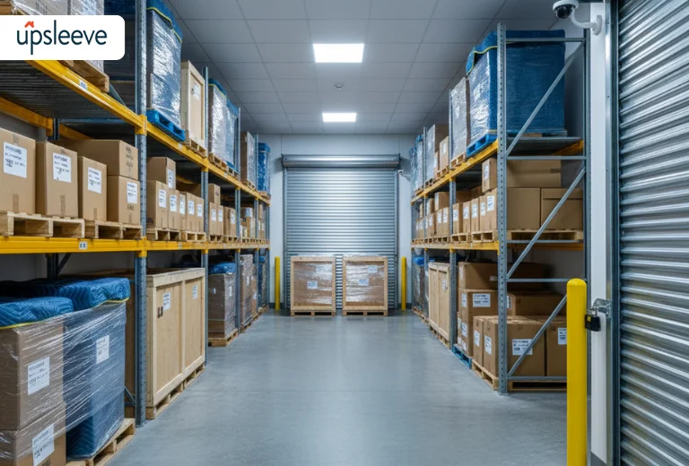 residential storage services UAE with climate controlled warehouse and secure storage