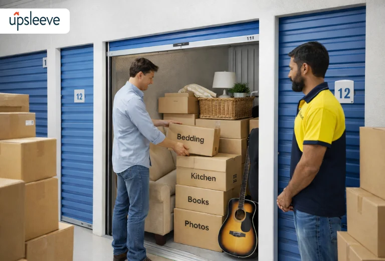 furniture storage units UAE for sofas beds tables and household furniture