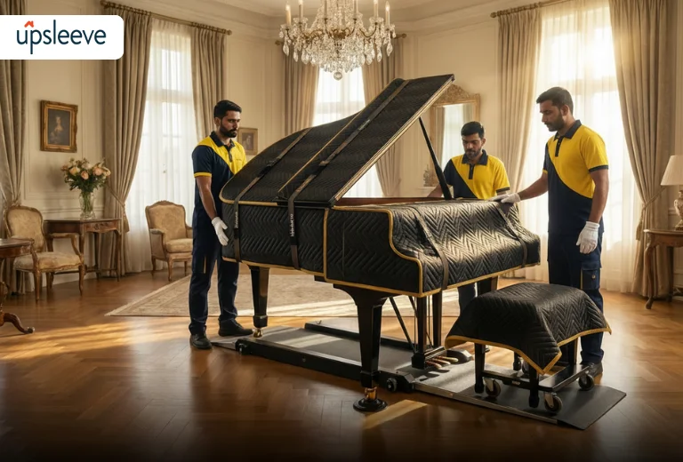 piano moving services UAE white glove premium relocation