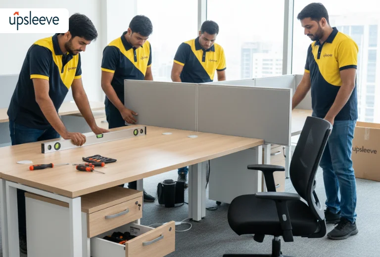 office furniture dismantling and reassembly services UAE for desks cubicles and workstations