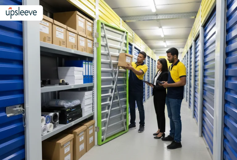 business storage services UAE for office equipment inventory and documents
