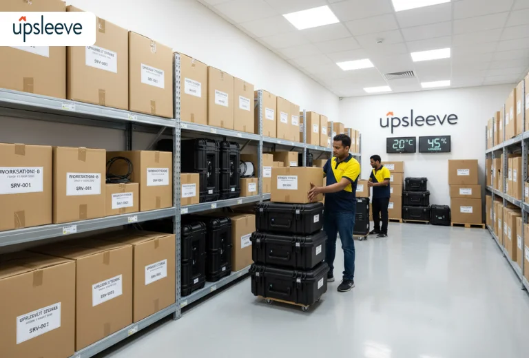 IT equipment relocation services UAE storage climate controlled facilities