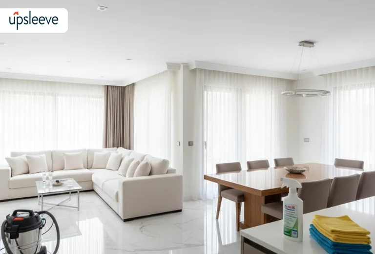 villa cleaning and sanitization services UAE with eco friendly deep cleaning
