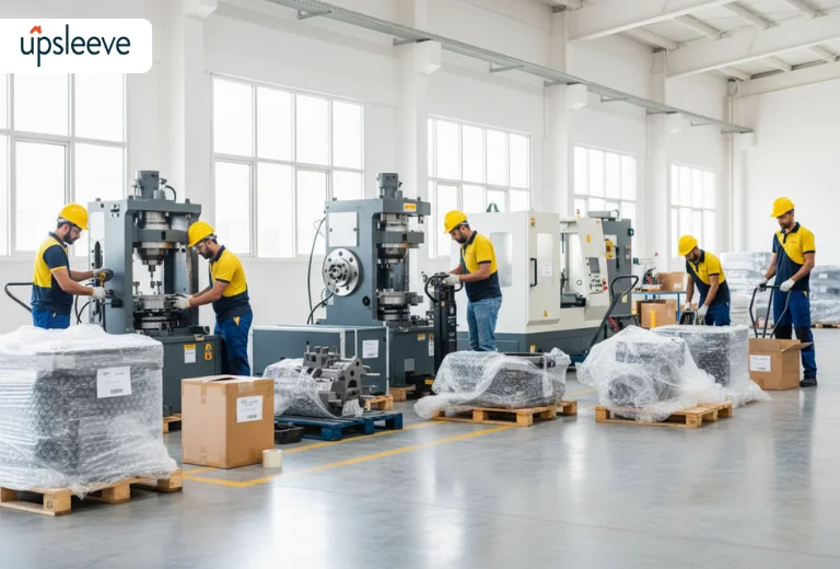 industrial equipment moving services for machinery disassembly and dismantling with safe handling