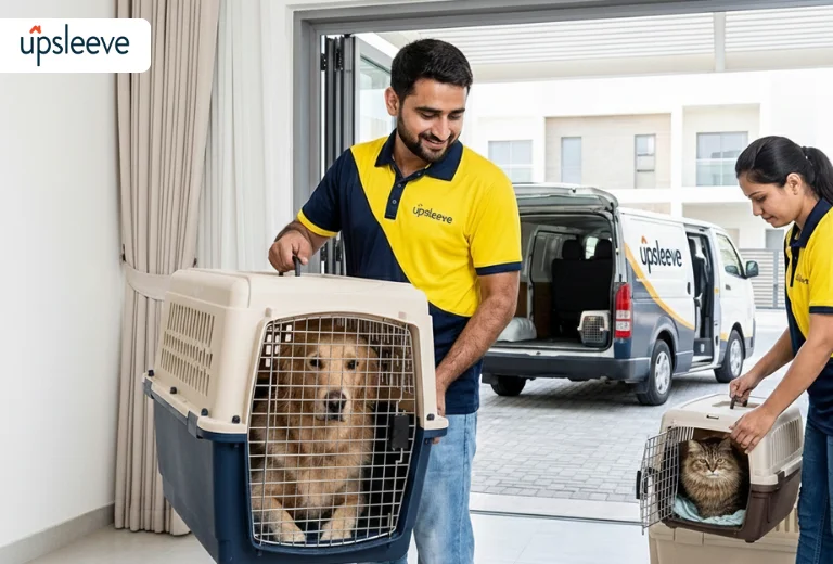 domestic pet relocation services UAE with safe transport and air conditioned vehicles