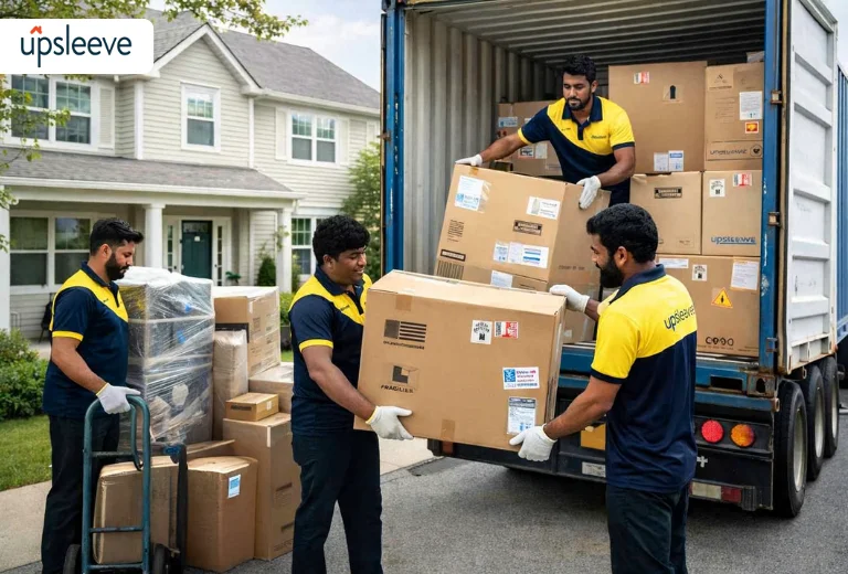 international residential moving services UAE with global shipping and customs clearance