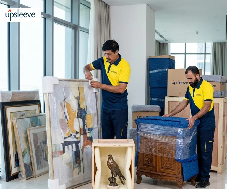 specialty moving services UAE art and antiques relocation safe transport
