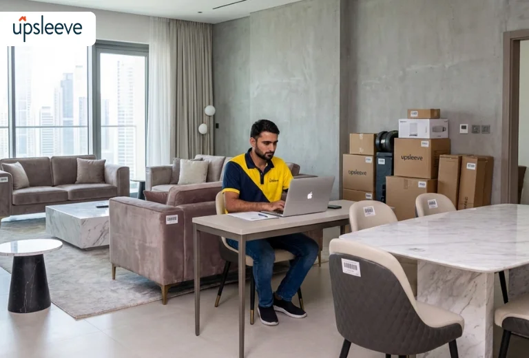 asset management FF&E UAE storage tracking relocation services