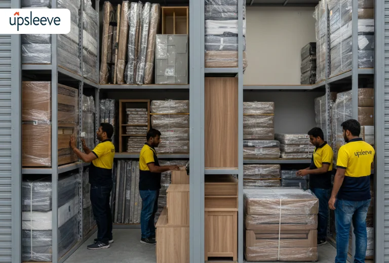 bulk furniture storage UAE with warehouse facilities and inventory management