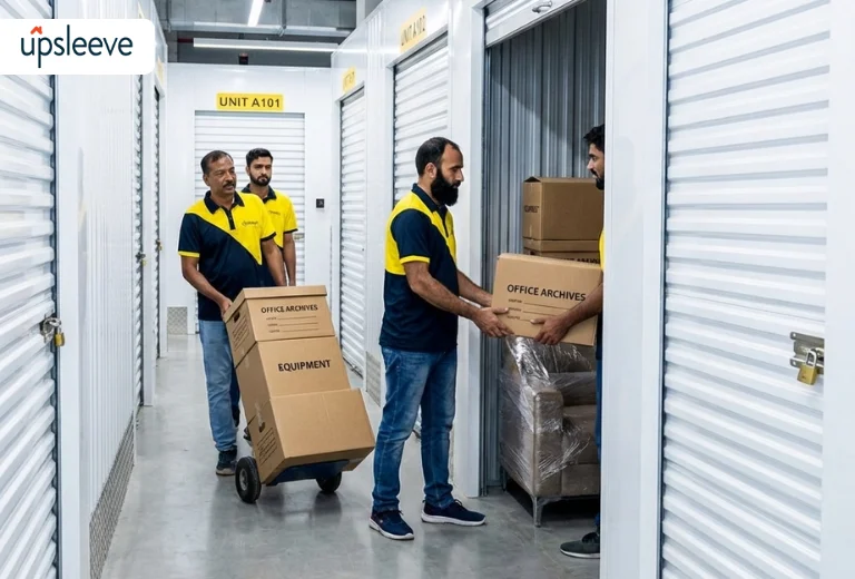 self storage services UAE with temperature controlled units and secure access