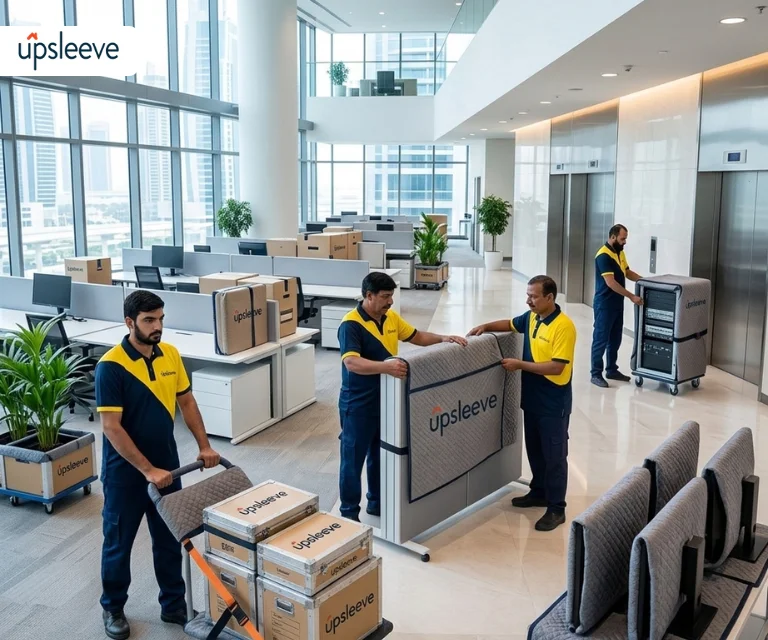moving process UAE logistics relocation planning execution