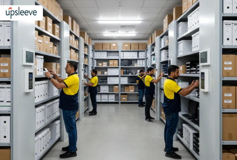 business storage units UAE for office inventory equipment and records