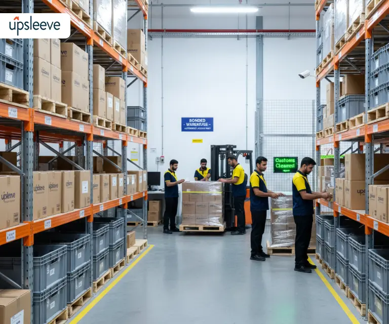 bonded warehouse storage UAE for imported goods under customs control