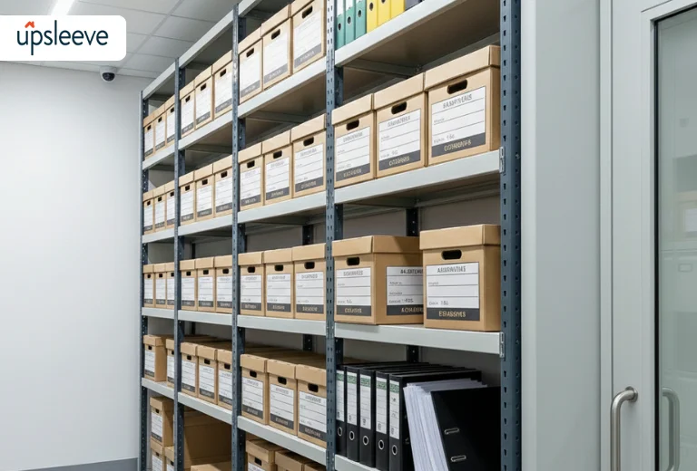 document storage units UAE with climate control and secure file storage