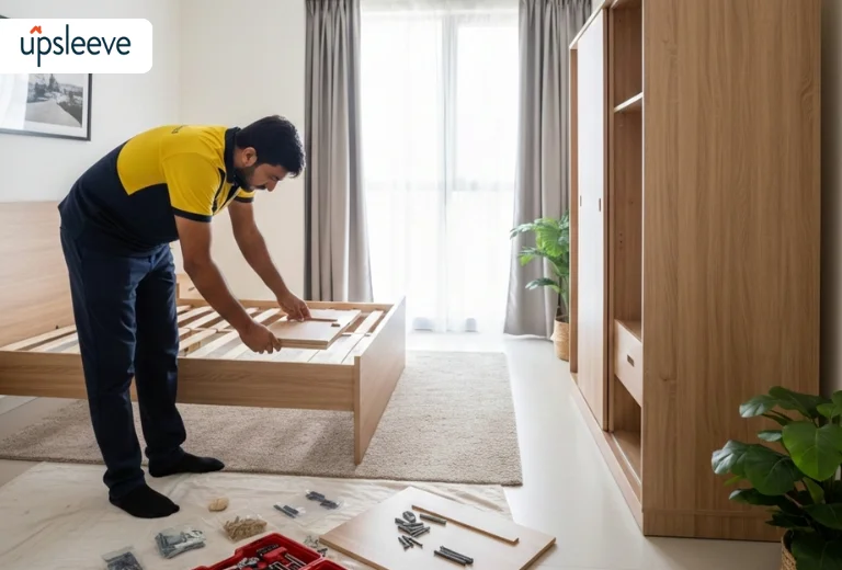 home furniture assembly UAE beds wardrobes tables setup
