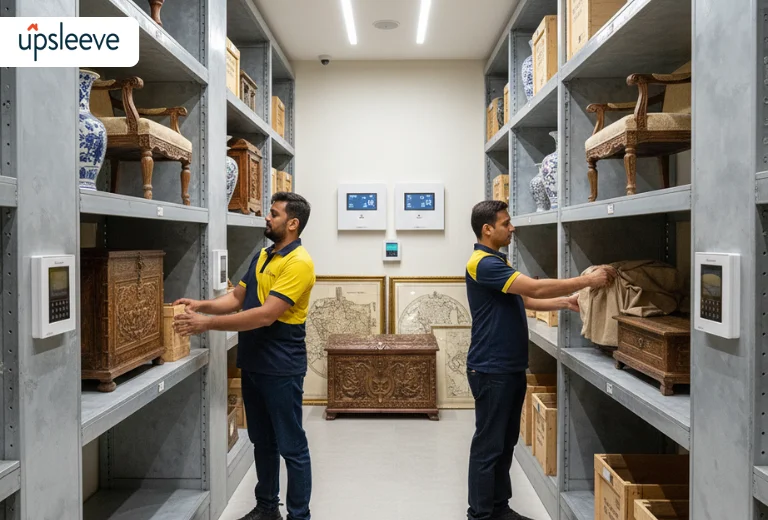 antique storage units UAE for vintage furniture and delicate heirlooms