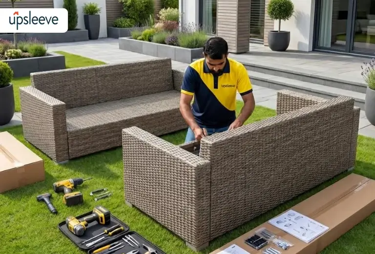 outdoor furniture assembly UAE garden patio setup services