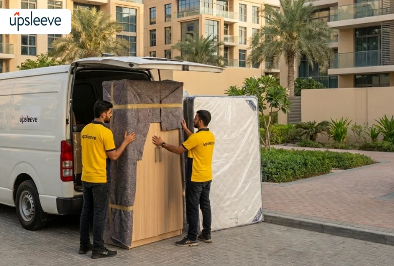 furniture storage UAE with pickup and delivery services door to door