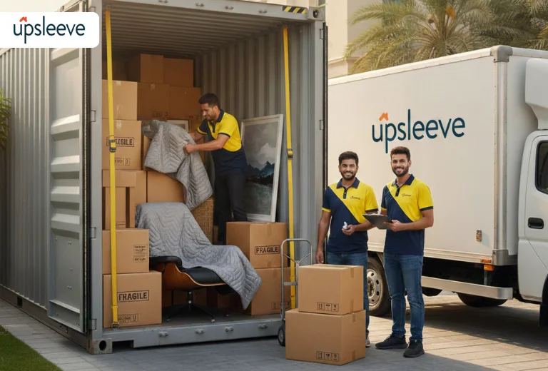 portable container storage UAE with secure movable storage units and delivery