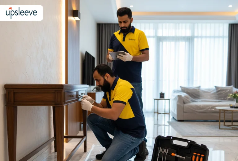 furniture repair maintenance UAE upholstery leather restoration