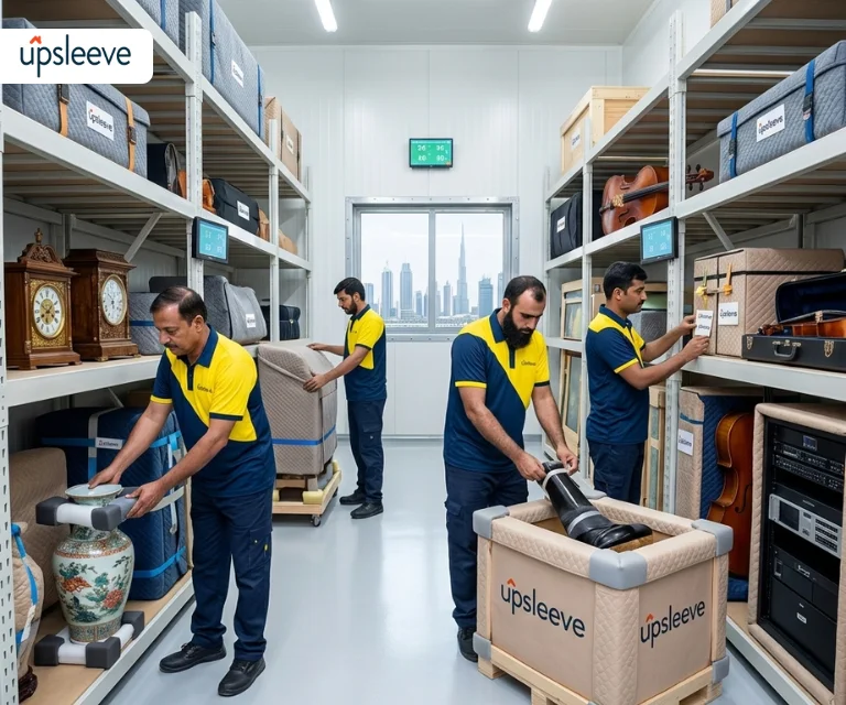 secure delivery moving UAE final placement unpacking services