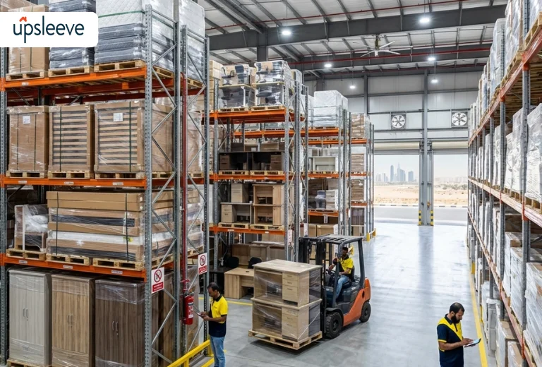 warehouse storage services UAE for bulk items pallets and inventory storage