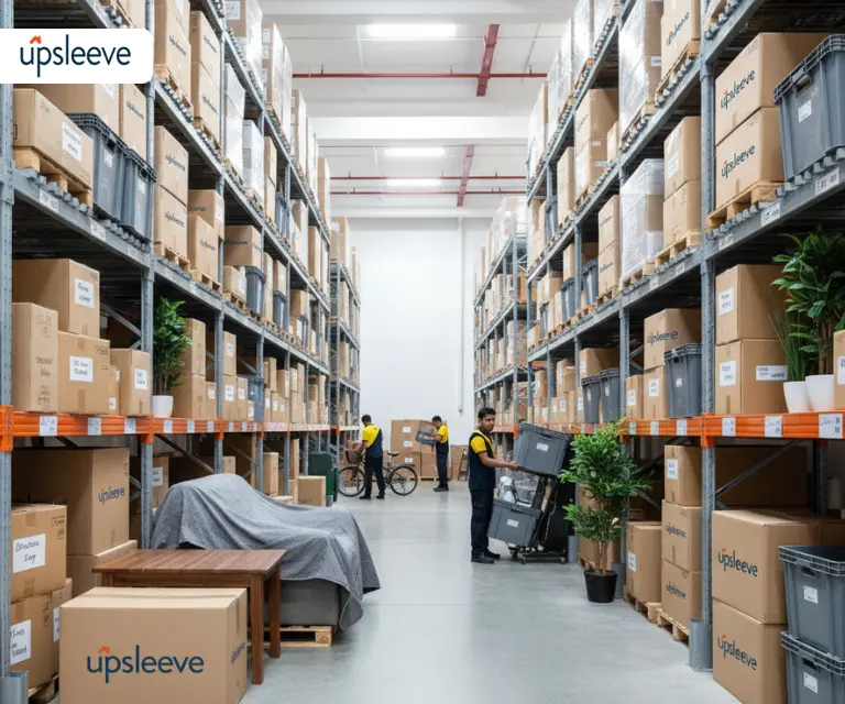 warehouse storage services UAE for dry goods pallet racking and inventory storage