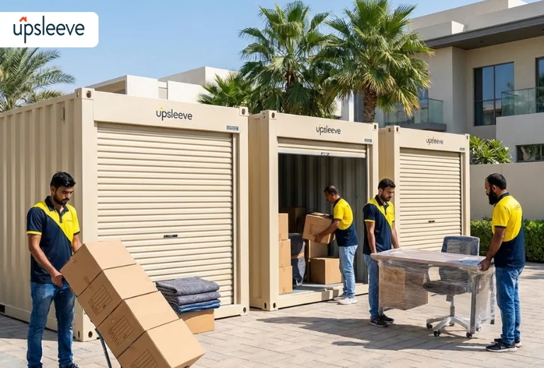 on site business storage services UAE for inventory equipment and workspace organization
