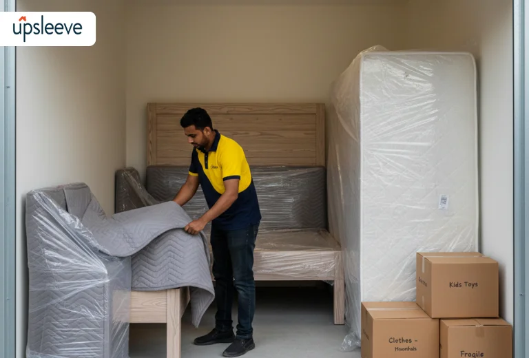 temporary furniture storage UAE during home or office relocation